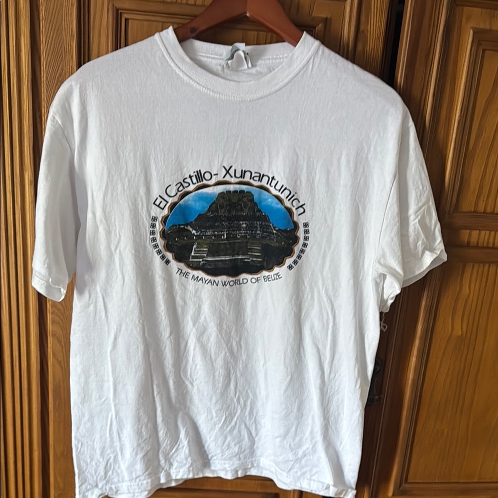 White El Castillo Xunantunich T-Shirt